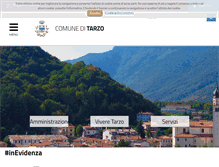 Tablet Screenshot of comune.tarzo.tv.it